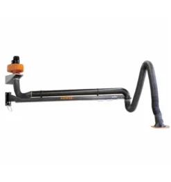 ELMAG Abluftset Mit Absaugarm 6m In Schlauchausf. / Einteiliger Ausleger, Länge: 6m, Ø 150 Mm~ (ohne Filter)~, Ventilator 2.000 M³/h~ 0,75 KW~ 3x400 V