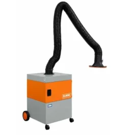ELMAG Absauganlage, Fahrbar, Profi-Master, H13 AT-Edition /3m, Absaugarm Ø 150mmin Schlauchausführung, Absaugl. Mit Arm Max. 1.100 M³/h ~ 1,1 KW ~ 3x4
