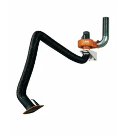 ELMAG Abluftset Mit Absaugarm 4m In Schlauchausf., Länge: 4m, Ø 150 Mm~ (ohne Filter)~, Ventilator 2.000 M³/h~ 0,75 KW~ 3x400 V (Type 79 004 201)bluft