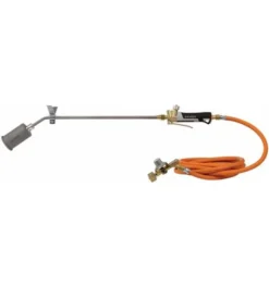 Sievert Propananwärmbrennerset Pro 88 Titanium M.Druckminderer Manuelle Zündung 5m