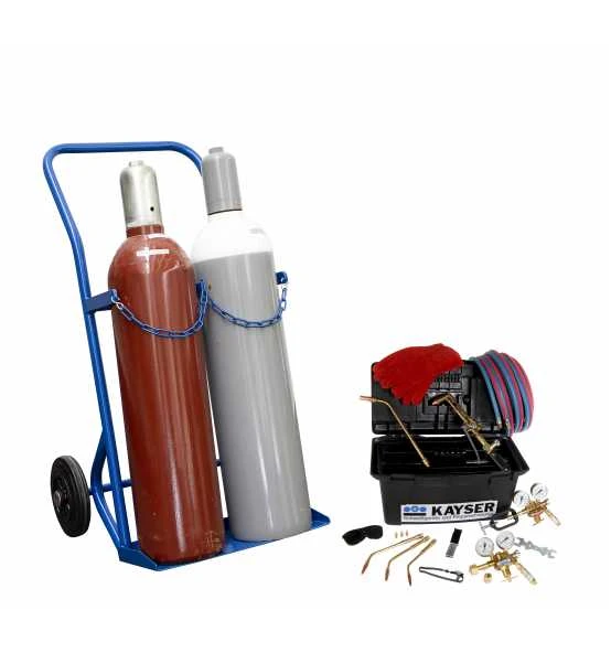 ELMAG AUTOGEN-Komplett-Set Montagebox KE 17/5m - Set / 50 L 1 ELMAG AUTOGEN-Komplett-Set Montagebox KE 17/5m - Set / 50 L