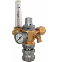 HARRIS Hochleistungsdruckminderer 651-30FLAR Argon/CO₂ 200bar W21,8x1/14 Zoll RH