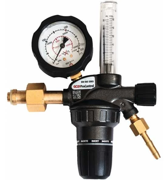GCE Flaschendruckminderer ProControl Flowmeter Argon/CO₂ 200bar 1-stufig 30l/min 1 GCE Flaschendruckminderer ProControl Flowmeter Argon/CO₂ 200bar 1-stufig 30l/min
