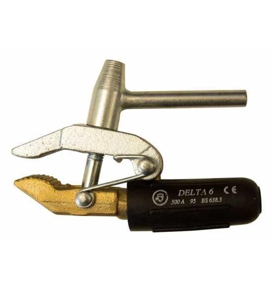 ELMAG Masseklemme 'Mit Schraubverschluß', (600 Ampere / 35% ED), 'Messing' 1 ELMAG Masseklemme 'Mit Schraubverschluß', (600 Ampere / 35% ED), 'Messing'