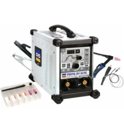 TIG-Schweißanlage PROTIG 201 AC/DC HF FV M.Zub.10 -200 A Gasg.GYS