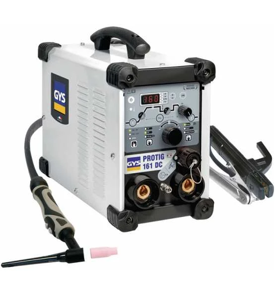 TIG-Schweißanlage PROTIG 161 DC M.Zub.10-160 A Gasg.GYS 1 TIG-Schweißanlage PROTIG 161 DC M.Zub.10-160 A Gasg.GYS