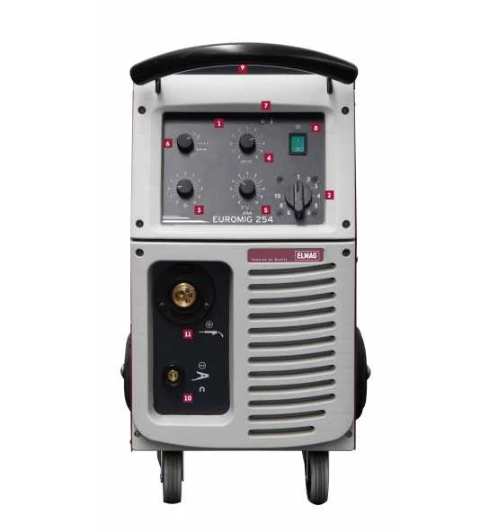 ELMAG Schutzgas-Schweißanlage EUROMIG Plus 204 2 ELMAG Schutzgas-Schweißanlage EUROMIG Plus 204 – Bild 2