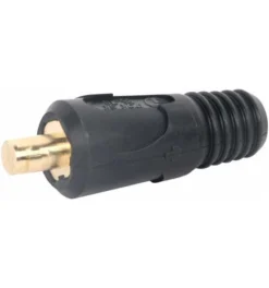 ELMAG Schweißkabel-Stecker, Rot, 35/50 Mm2, Zapfen-Ø 13 Mm, 60% ED @ 315A 'mit Roter PVC-Hülse'