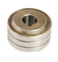 ELMAG Vorschubrolle 1,0/1,2 Mm, Für ETP 220/222/225/230 SynPuls, Und EMS 1725/1820 (AØ 30mm/IØ 10mm, 18mm Breit), F. Fe/CrNi/CuSi, TS, 'TRAPEZNUT'